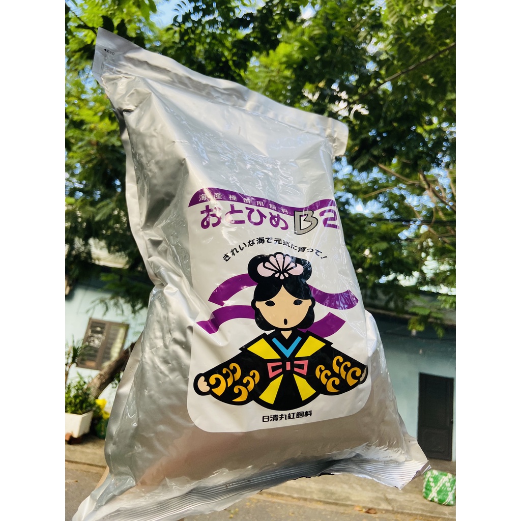 Cám Nhật B2 Chuyên dụng cho cá Guppy,bảy màu và cá cảnh nhỏ hủ 50-10G
