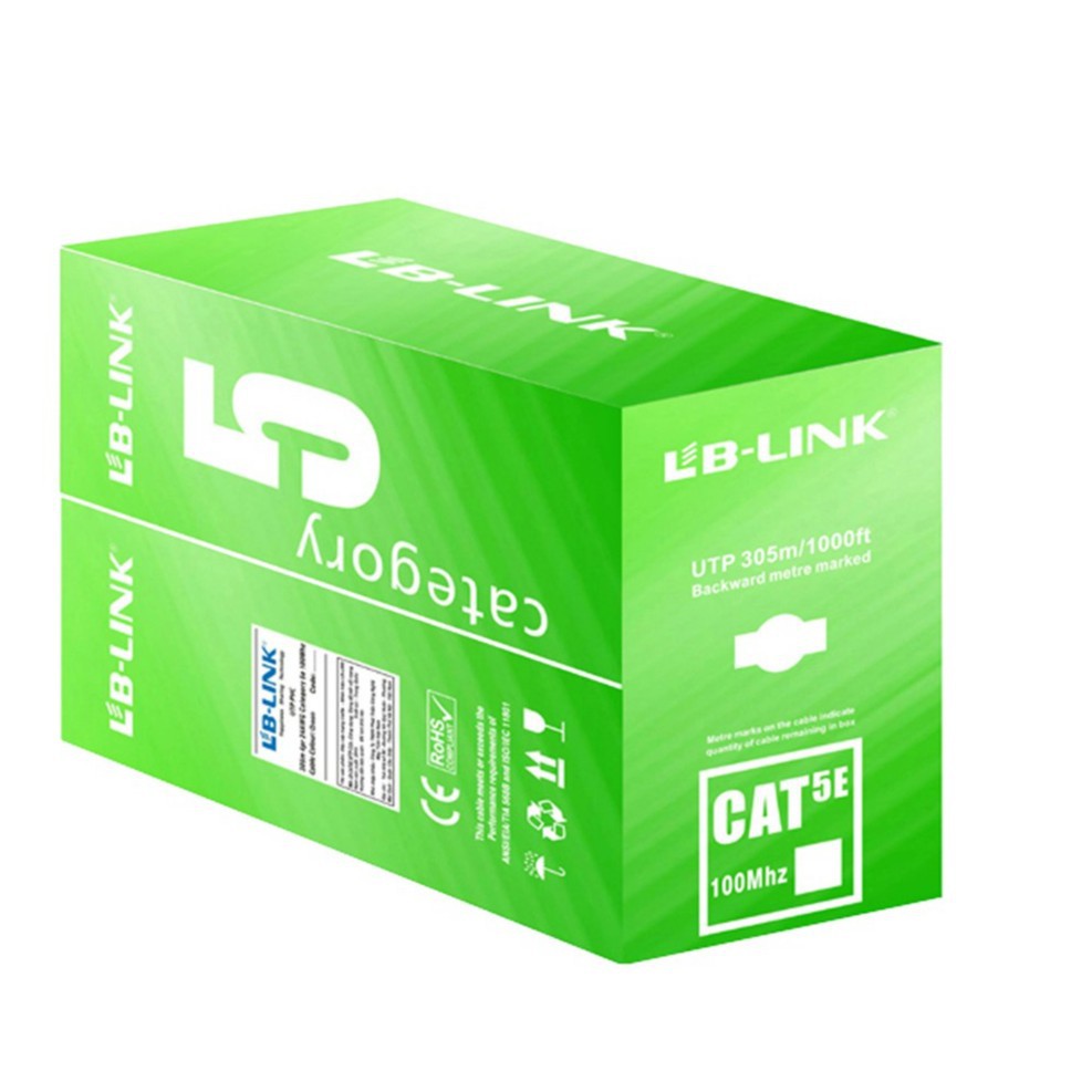 Cuộn dây cáp mạng Cat5 SFTP LB-LINK BR 305m - Chính hãng