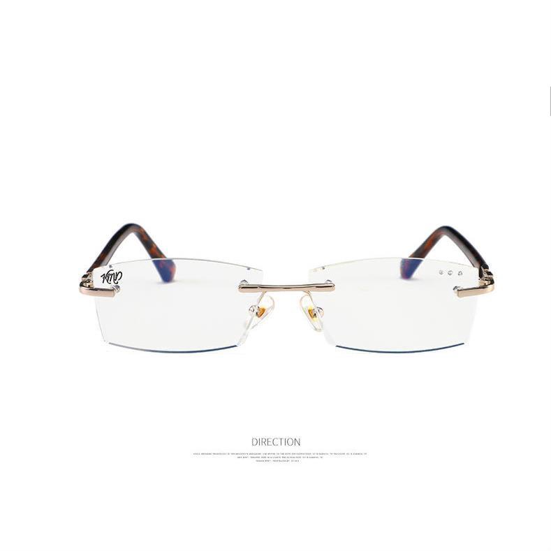 Kính đọc sách gọng kim loại chống ánh sáng xanh chất lượng cao