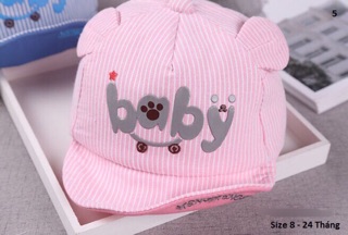 Mũ baby cho bé từ 6 ~24m