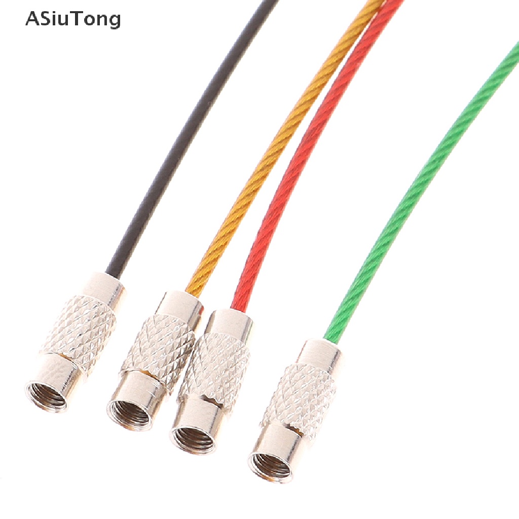 Set 10 dây gắn móc khóa bằng thép không gỉ tiện dụng