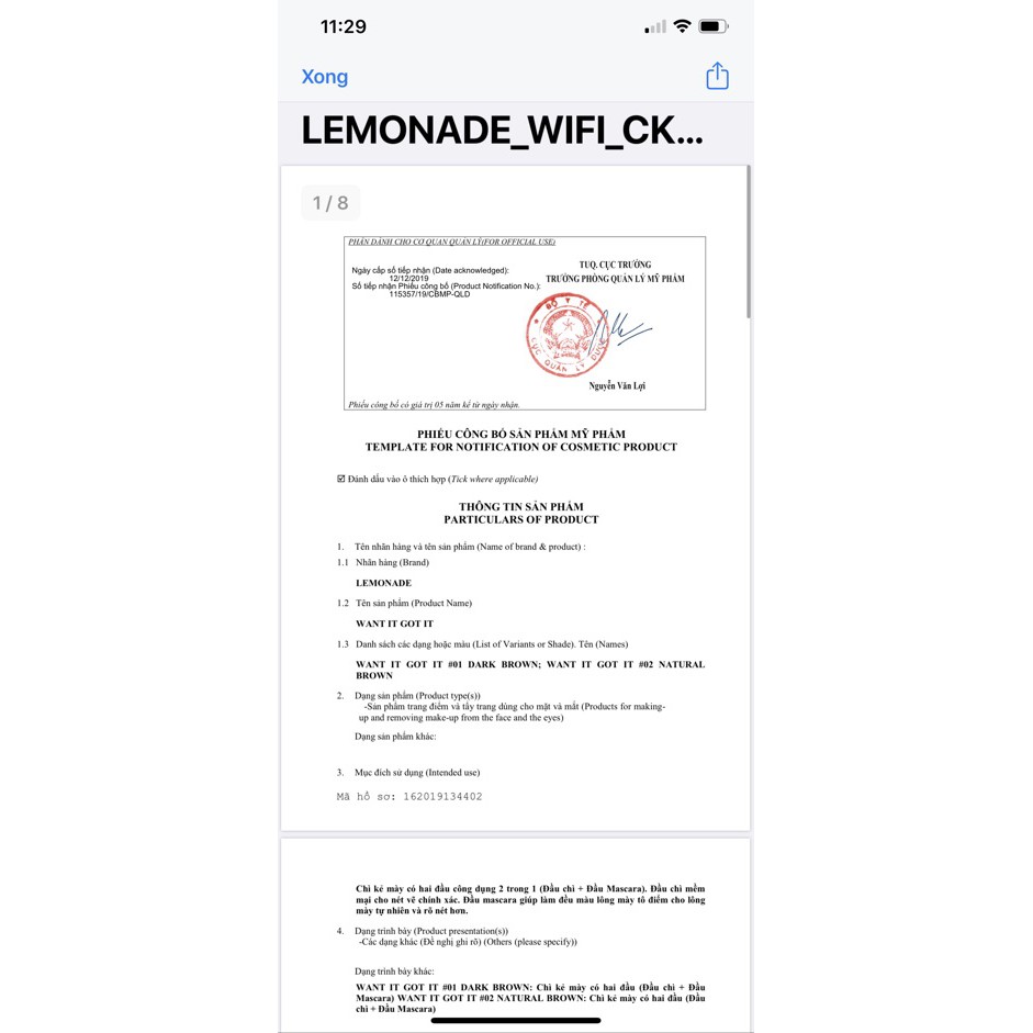 Chì kẻ mày 2 đầu Lemonade Want It Got It Dual Eyebrow 4g | BigBuy360 - bigbuy360.vn