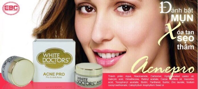 Kem làm sạch mụn White Doctors Acne Pro