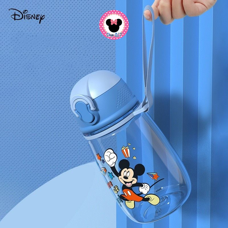 Bình nước xinh xinh hãng DISNEY ,có ống hút , hình disney và marvel