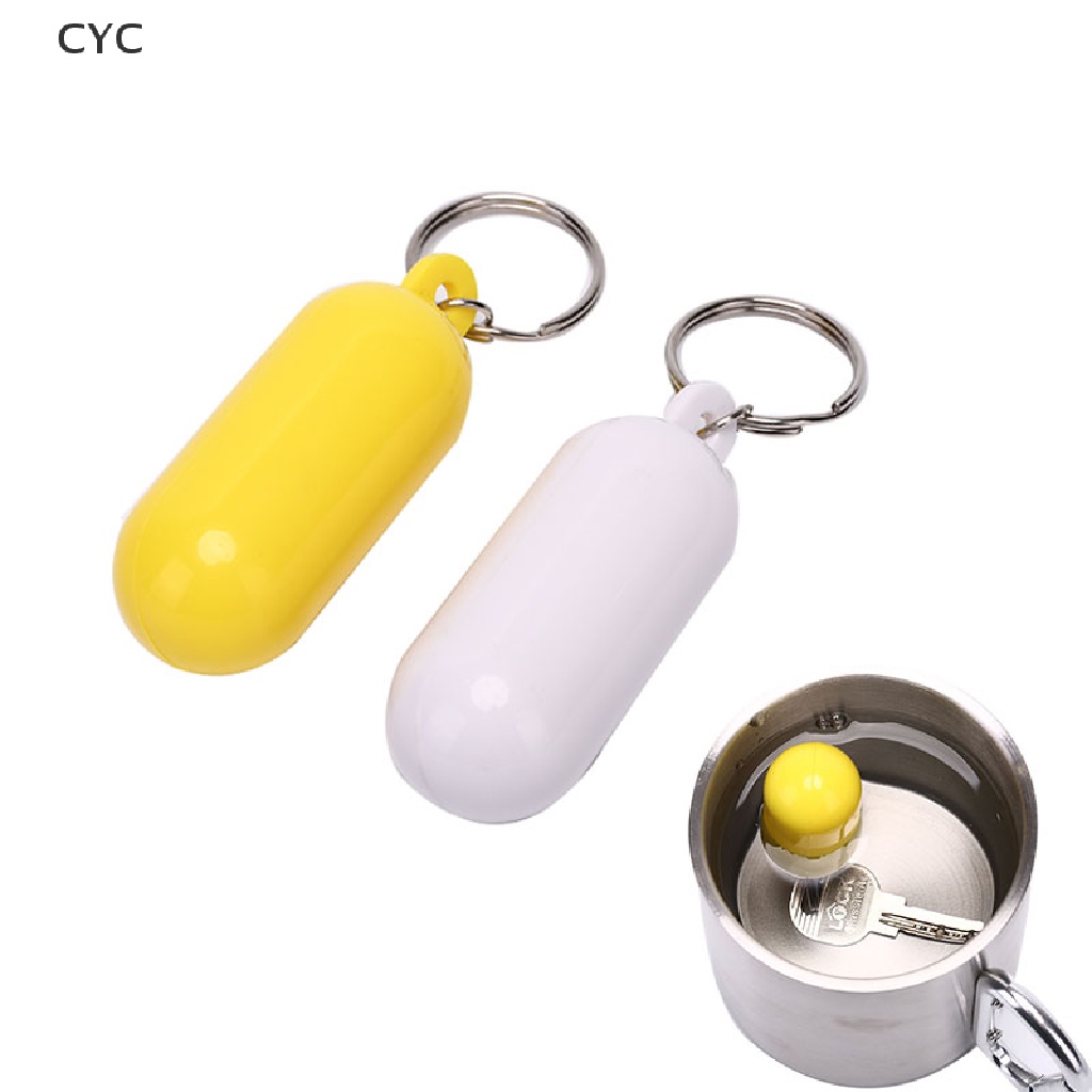 CYC Kayak Floating Keyring Buoyant Key Ring Marine Sailing Boat Float Canal Keychain CY