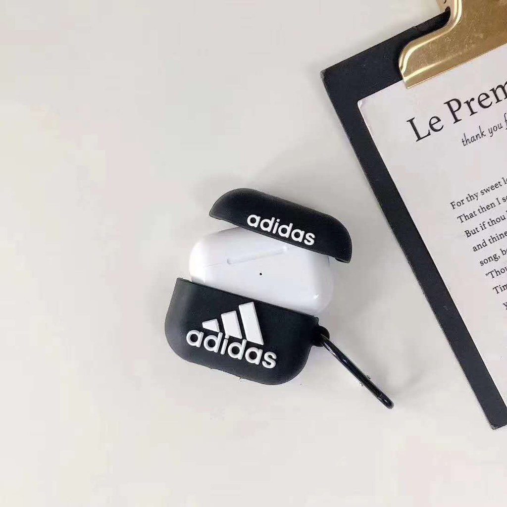 Vỏ ốp case airpod / airpod pro adidas, vỏ bọc bảo vệ hộp tai nghe không dây bluetooth chống va đập