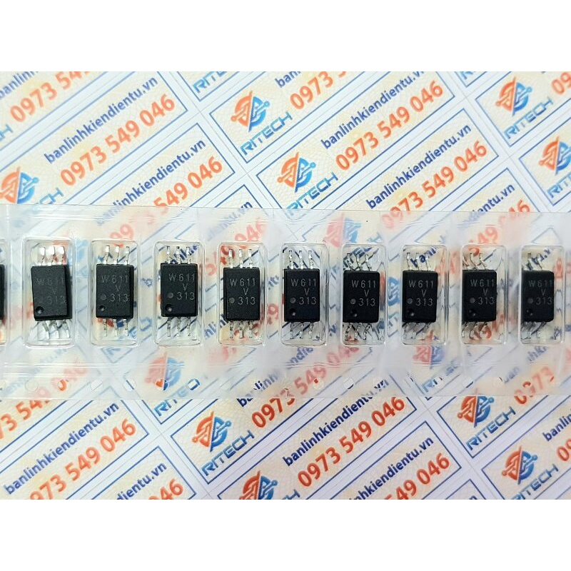 [Combo 3 chiếc] ACPL-W611V, W611V, W611 Opto Driver SOP-6