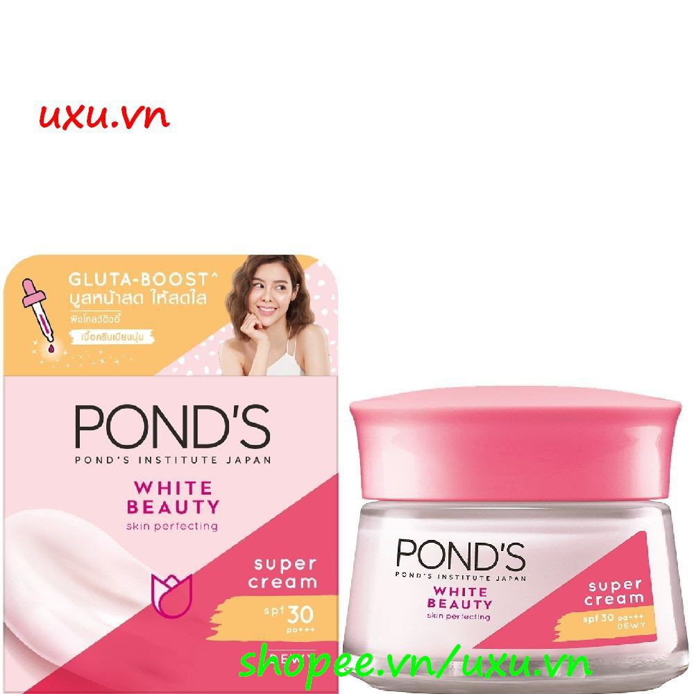 Bộ Kem Dưỡng Da 50Gx02 Ngày Và Đêm Ponds Trắng Hồng Rạng Rỡ White Beauty, Với uxu.vn Tất Cả Là Chính Hãng.