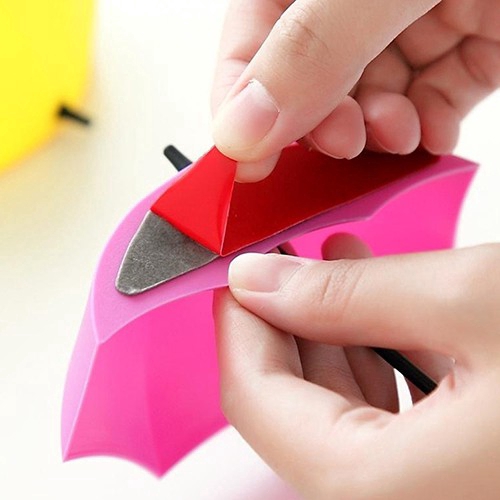 Set 3 Móc Treo Đồ Hình Cây Dù Nhiều Màu Sắc