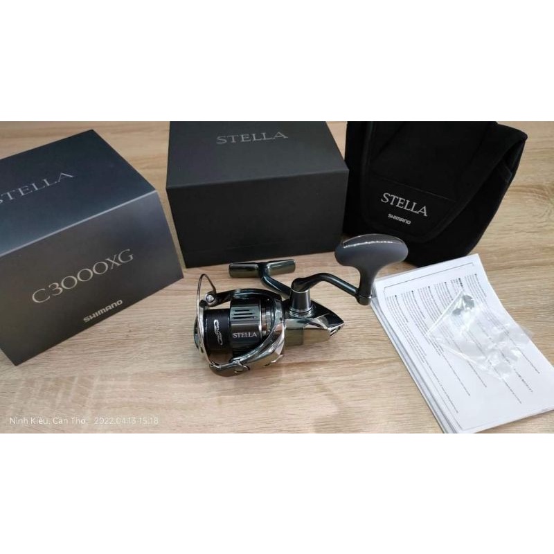 Máy Câu Cá Shimano 2022 Stella FK C3000XG - Máy Đứng
