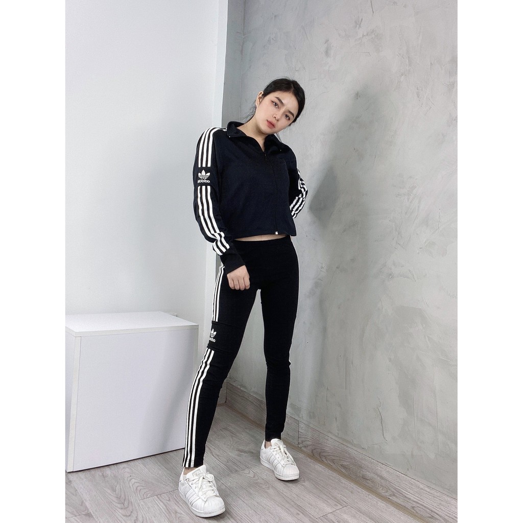 | Ảnh Thật | Áo Khoác Das Nữ Logo Giữa