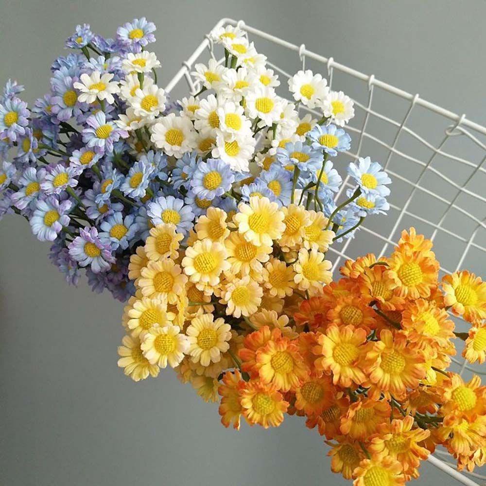 Hoa Cúc Giả Để Bàn Trang Trí Nội Thất DIY