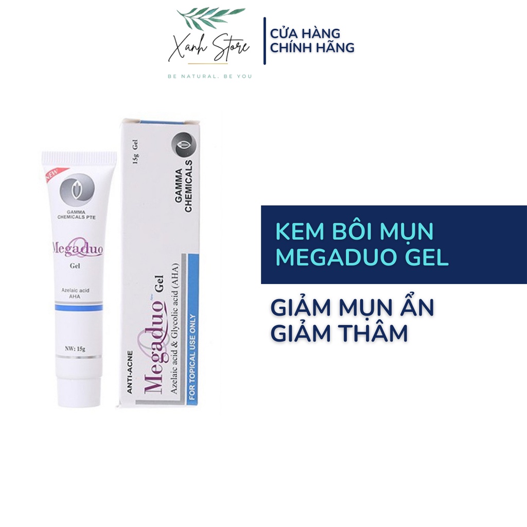 Gel Giảm Mụn Ẩn Và Vết Thâm Gamma Megaduo Gel 15G
