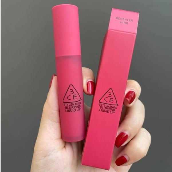 Son 3CE BLURRING LIQUID LIP Chapter Pink
