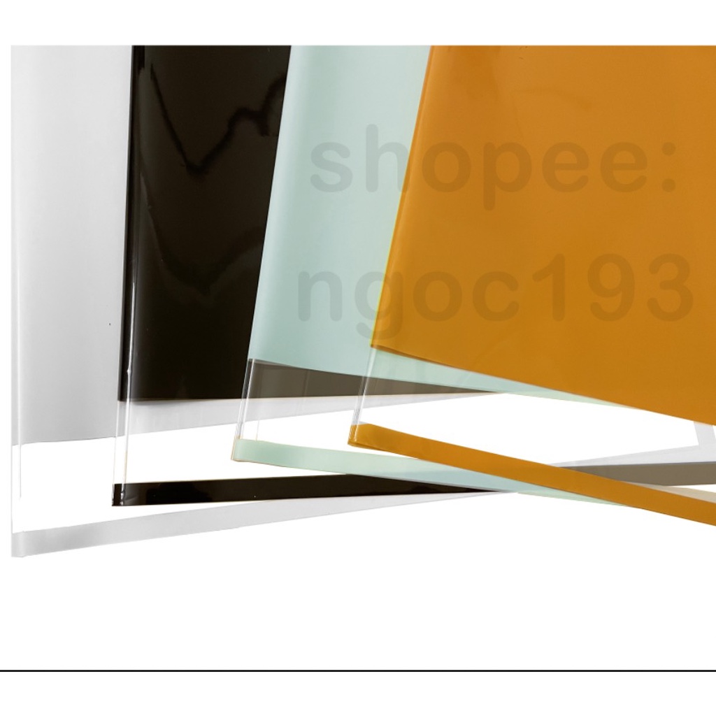 Giấy gói hoa viền bóng kiếng