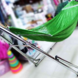 Võng xếp người lớn INOX phi 32