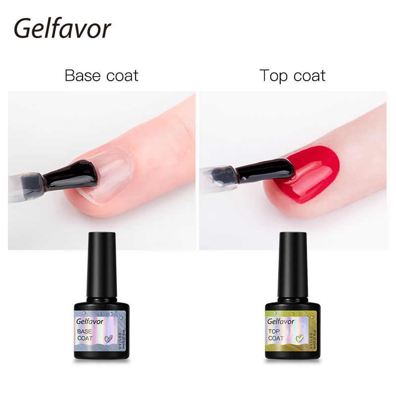 Sơn Nền/Phủ ROSALIND Gelfavor Sấy Đèn Led/Uv Dung Tích 8ml