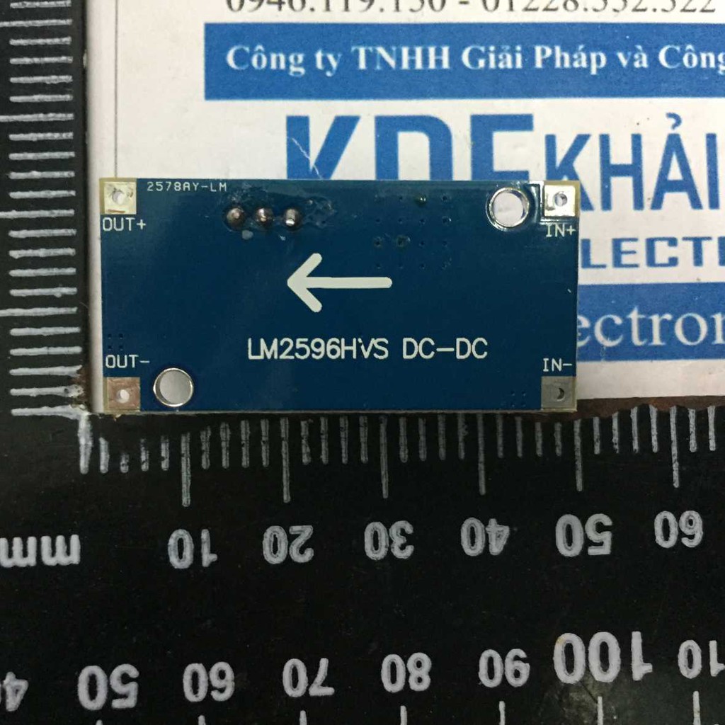 module BUCK giảm áp LM2596HVS LM 2596 3A input 4,5-60V kde3240