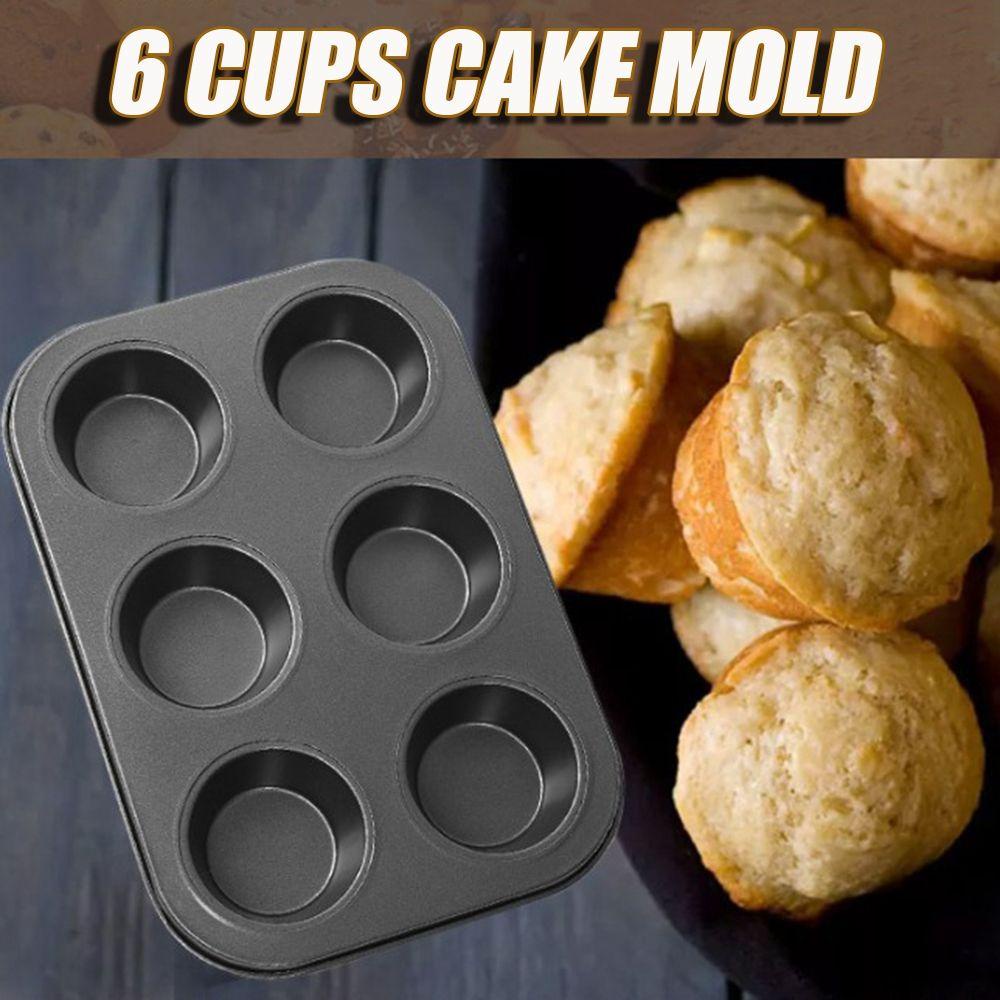 AUGUSTINA Khuôn Làm Bánh Muffin Thiết Kế Độc Đáo Tiện Dụng Cho Gia Đình