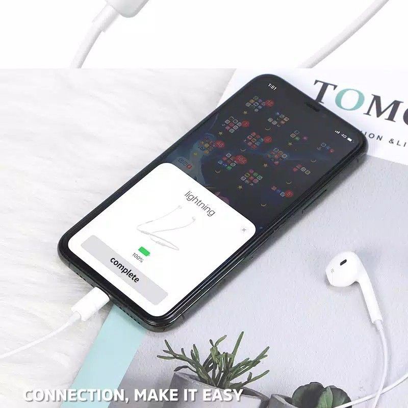 Tai Nghe Kết Nối Tai Cho Iphone 7 8 Plus X Xs Max | BigBuy360 - bigbuy360.vn
