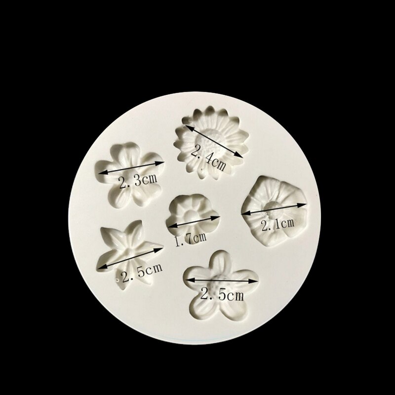 Khuôn silicone tạo hình hoa hồng 3d trang trí bánh