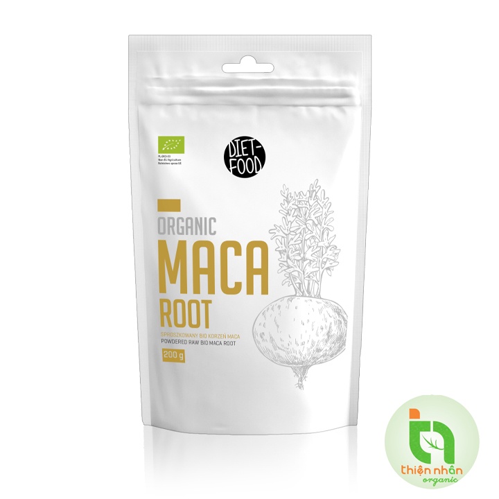 Bột nhân sâm Maca Powder hữu cơ Terrasoul / Dragon Superfoods / Diet Food