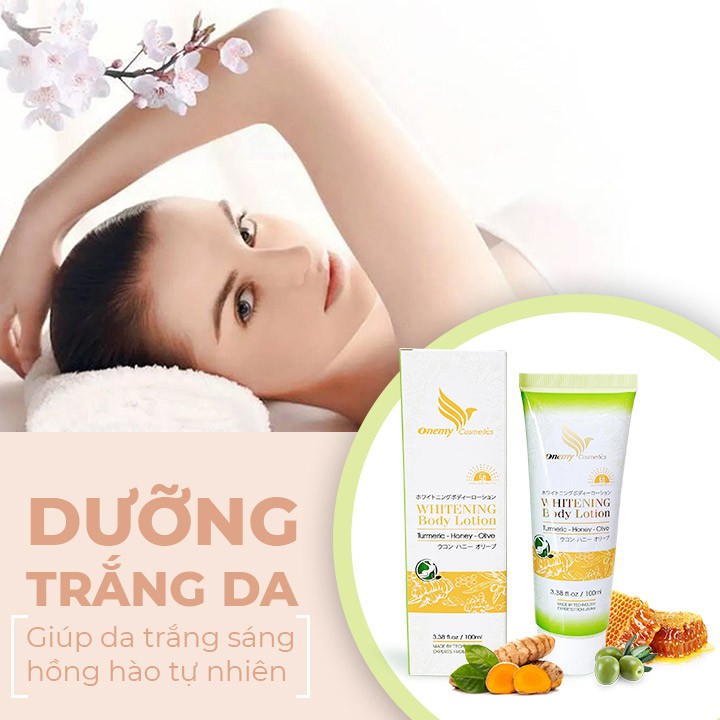 Kem dưỡng trắng da toàn thân Onemy 100ml công nghệ Nhật Bản bổ sung Vitamin trắng hồng, tái sinh Collagen, makeup nhẹ | BigBuy360 - bigbuy360.vn