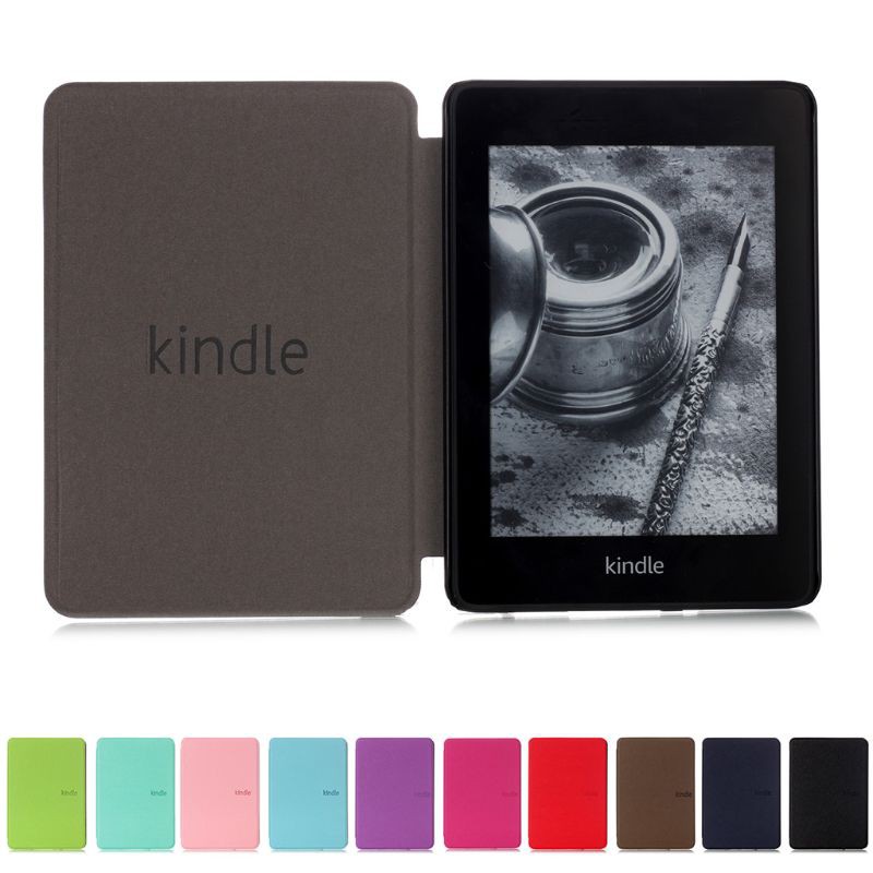 Bao Da Nắp Gập Từ Tính Siêu Mỏng Cho Amazon Kindle Paperwhite 4