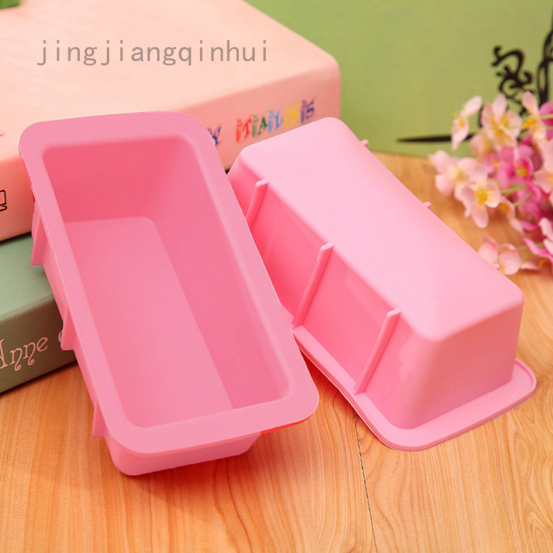 Khuôn Silicone Làm Bánh Hình Chữ Nhật Diy Cho Nữ