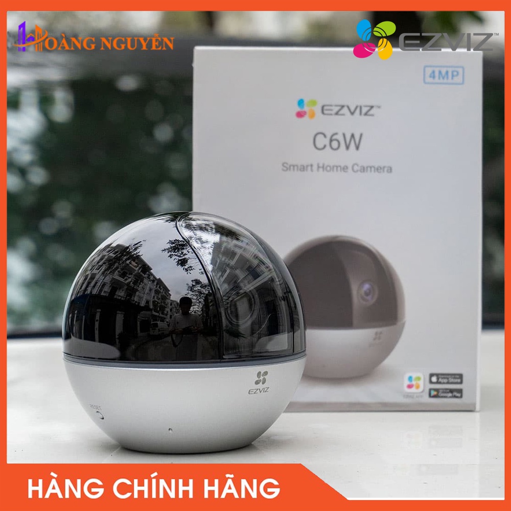 [NHÀ PHÂN PHỐI] Camera IP WIFI EZVIZ C6W 4.0MP 2K - Không Dây Quay Quét 360 Độ,Tự Thu Phóng Bám Theo Chuyển  Động | BigBuy360 - bigbuy360.vn