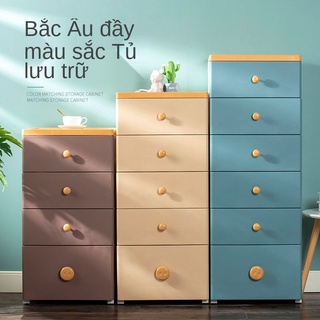 Tủ đựng đồ có ngăn kéo dày 40 nhựa trẻ em hộp chơi gia đình và