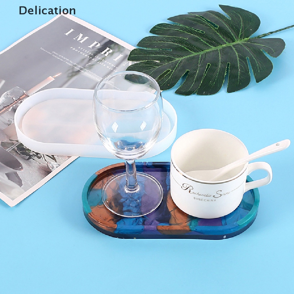 Khuôn silicone Hình Oval Dùng Làm Đồ Thủ Công