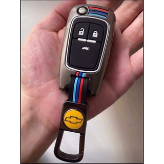 Ốp chìa khóa cao cấp Chevrolet Colorado, Cruze, Spark 3 nút gập