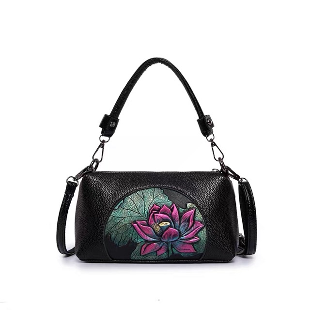 TX49 TÚI XÁCH TAY HOẶC ĐEO CHÉO  NỮ THUÊ HOA