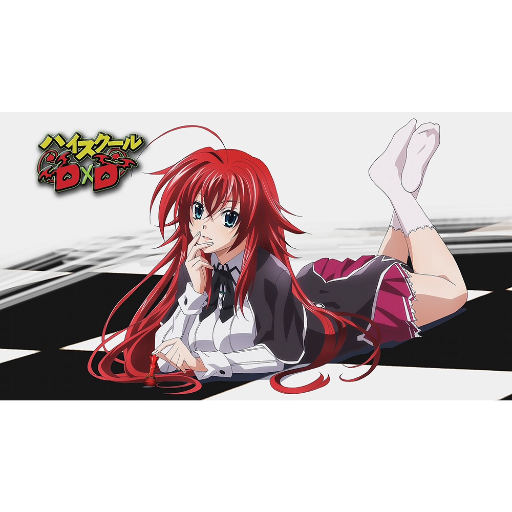 Poster A2, A3, A4 dán tường Anime, decal trang trí có keo HIGH SCHOOL DXD - Mẫu 1