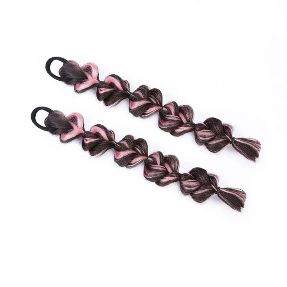 Tóc Giả Thắt Bím Đuôi Đèn Lồng Công Chúa Đáng Yêu