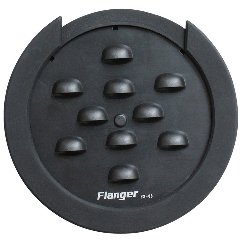 Flanger FS-08 2 Pcs Guitar Sound Cover Adjustable Acoustic Guitar Feedback Suppressor Sound Hole Cover 100mm ABS