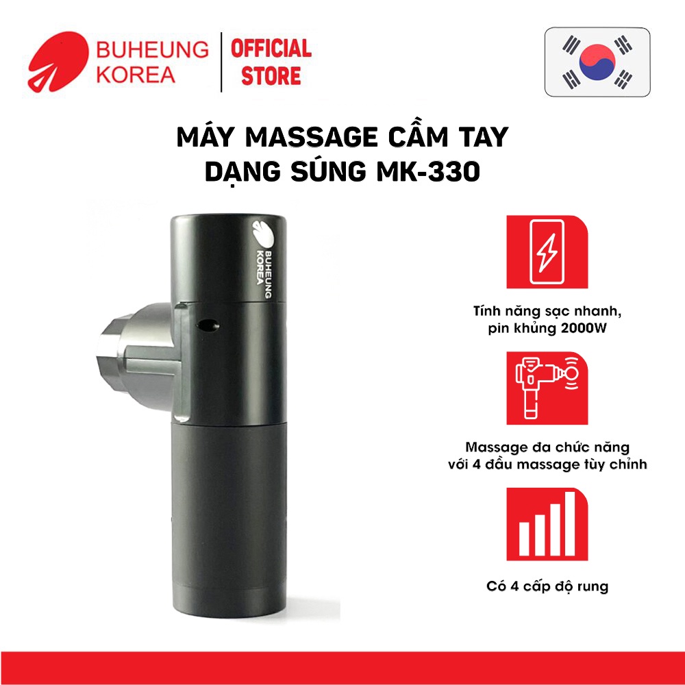 Máy massage cầm tay dạng súng Buheung MK-330