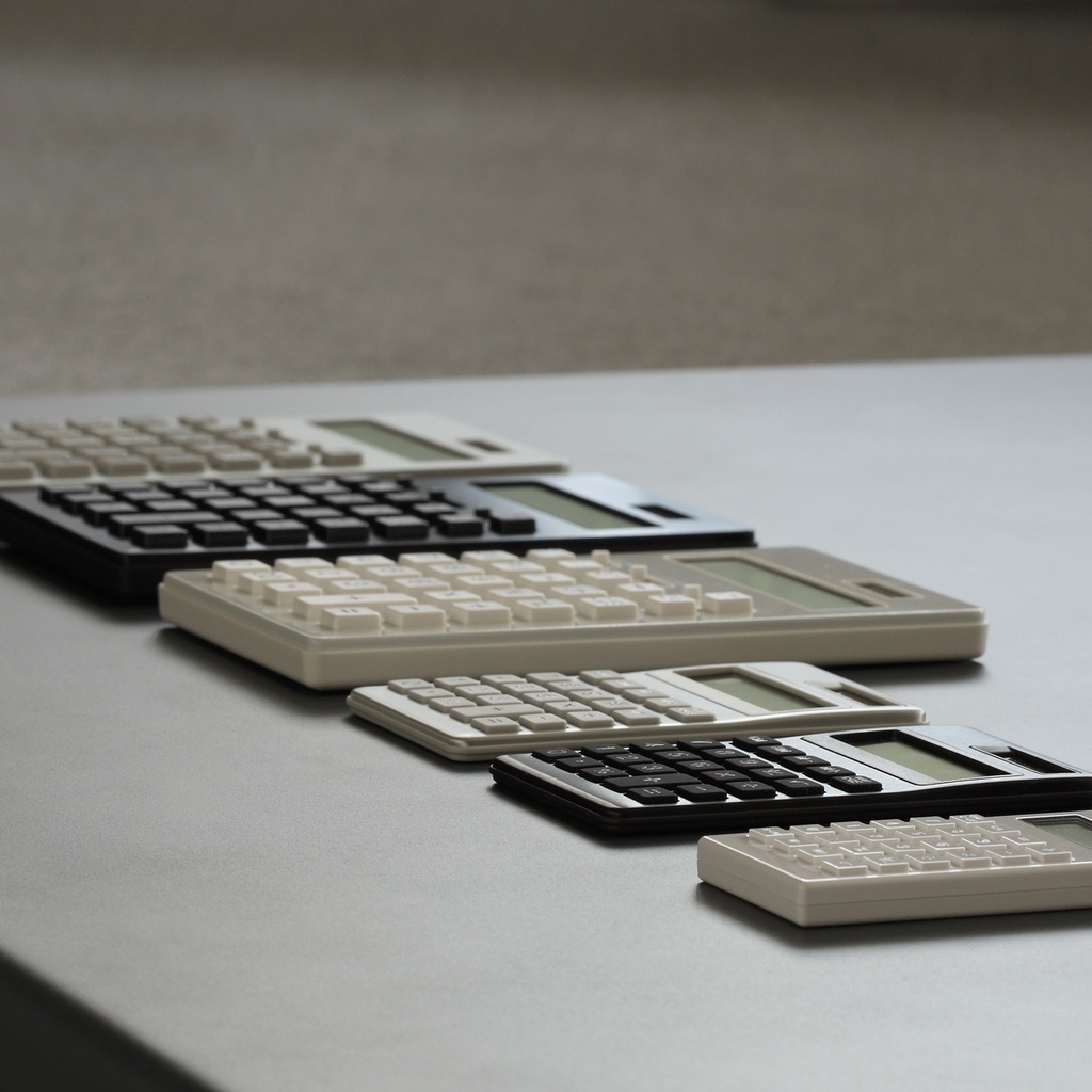 Muji Máy Tính Nhôm Bỏ Túi