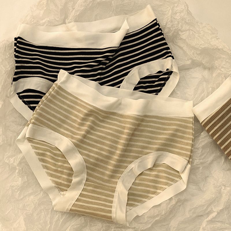 Quần Lót Lưng Vừa Không Đường May Thoáng Khí Kháng Khuẩn Cho Nữ