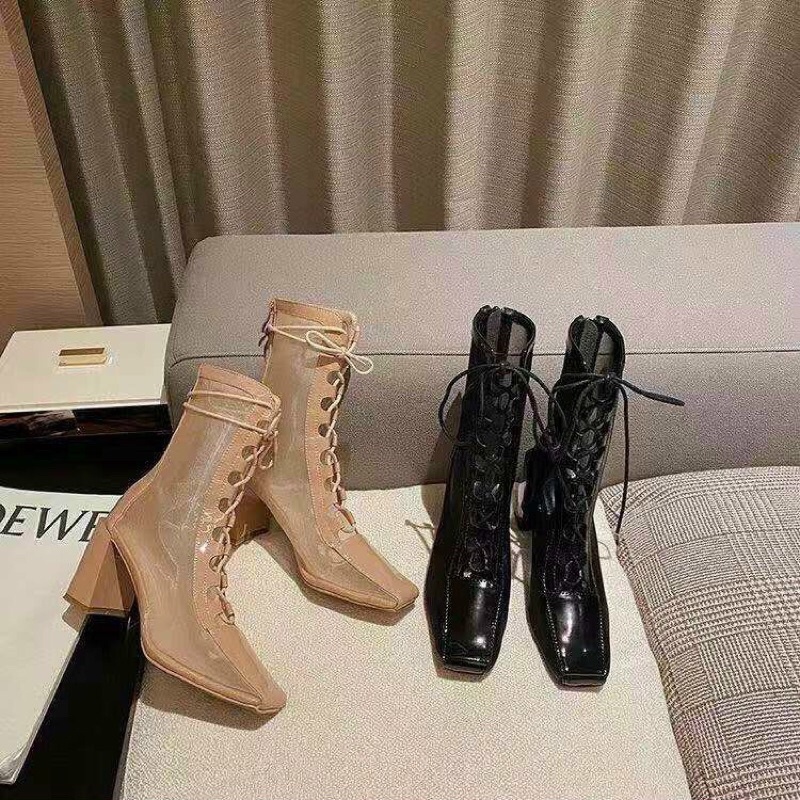 FREESHIP BỐT NỮ LỠ PHỐI LƯỚI BUỘC DÂY CAO CẤP FULLBOX MÃ 1583 | BigBuy360 - bigbuy360.vn