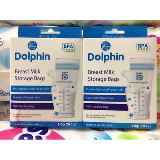 Túi Trữ Sữa Dolphin 250ml 20c