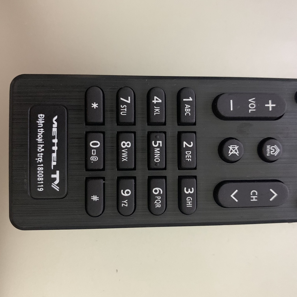 Điều khiển IR Set Top Box Viettel đời mới nhất - Remote box Viettel sử dụng đầu box viettel loại đẹp