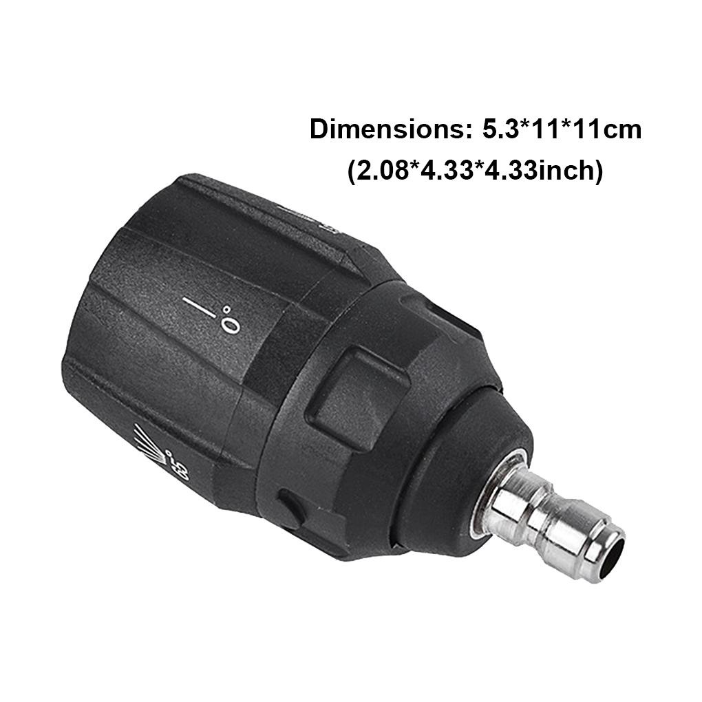 Vòi Xịt Nước Áp Suất Cao 5 Trong 1 Bằng Nhựa 1 / 4inch