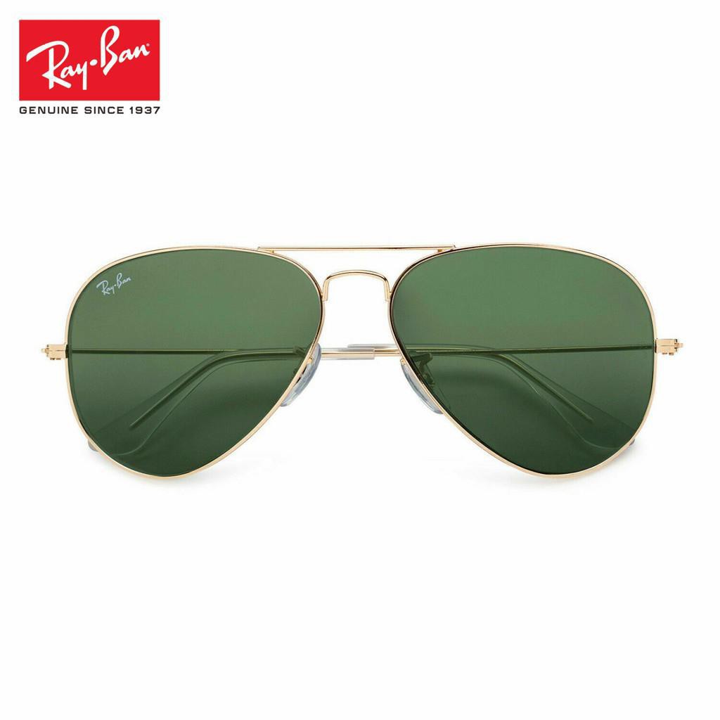 Kính Râm Ray Ban Ban Ban Ban Ban Ban Ban Rb3025 Aviator L0205 Gọng Vàng Cổ Điển G-15