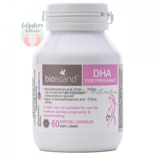 Dha cho bà bầu, dha bio island 60 viên của úc chính hãng