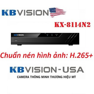 Đầu ghi Kbvision KX-8114N2 2.0 4 kênh IP H265+