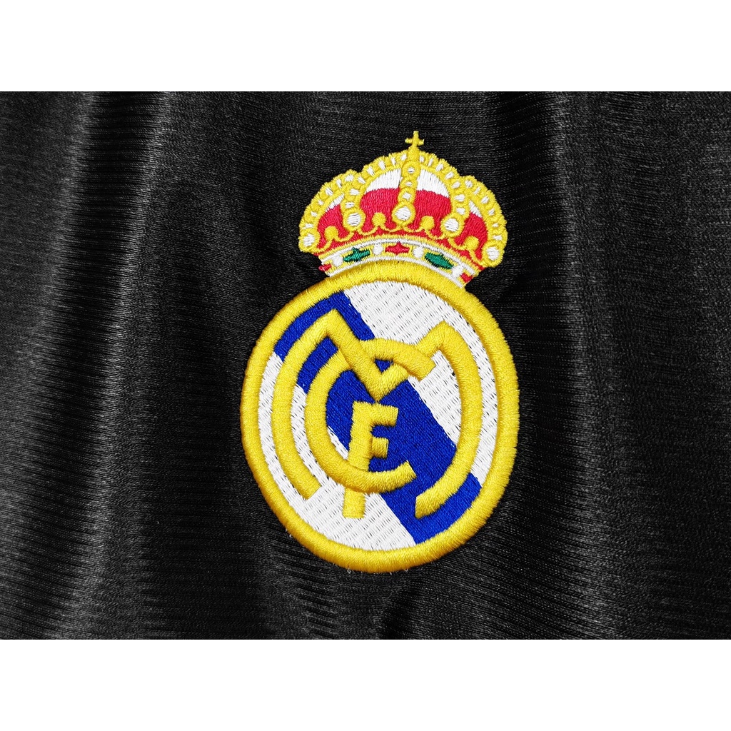 Áo Thun Bóng Đá Màu Đen Phong Cách Retro 1999-2001