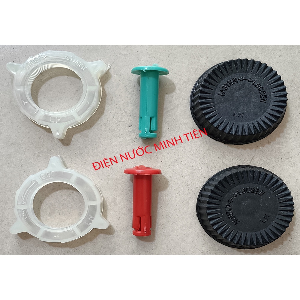 Phụ kiện quạt điện (Khóa lồng, khóa cánh, nút kéo,Tuốc năng)