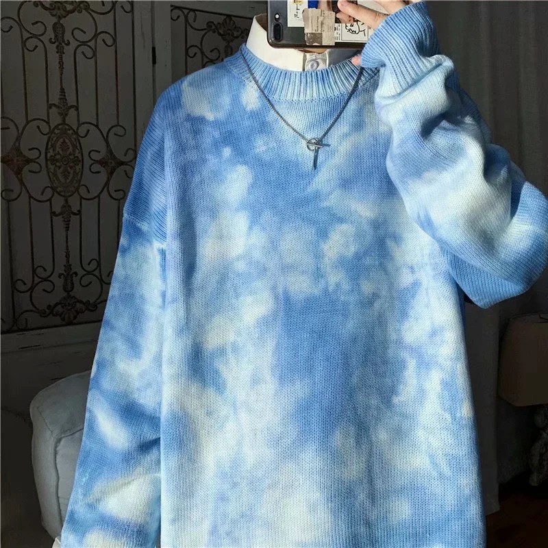 Áo len dài tay cổ tròn thời trang Hàn Quốc dành cho nam